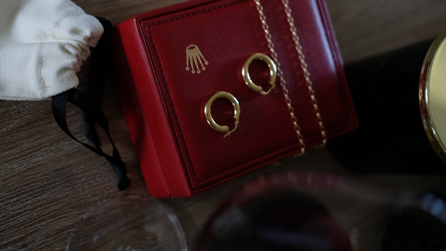 Bold Classic Hoop Earrings 22mm